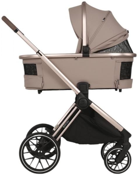 Детская коляска Adamex Spark SE 2 в 1 2-LATTE-CHAMPAGNE - БЕЖ-РАМА ШАМПАНЬ