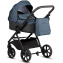 Детская коляска 3 в 1 Tutis Leo 3+ с автокреслом Beno Black (288) Deep Blue
