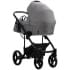 Детская коляска Bebetto Magnum Light SE 2 в 1 07 св.серый, черная рама