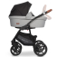 Детская коляска Riko Basic Bella Lux 3 в 1 02 серый