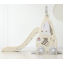 Горка с качелями UNIX Kids Car Grey