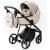 Детская коляска Adamex Blanc 3 в 1 BL-PS18 LUX (СВ. БЕЖ. + СВ. БЕЖ. КОЖА)