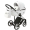 Детская коляска Adamex Chantal Special Edition Deluxe 3 в 1 C104 (БЕЛ.КОЖА ХРОМ.РАМА)