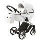 Детская коляска Adamex Chantal Special Edition Deluxe 2 в 1 C104 (БЕЛ.КОЖА ХРОМ.РАМА)