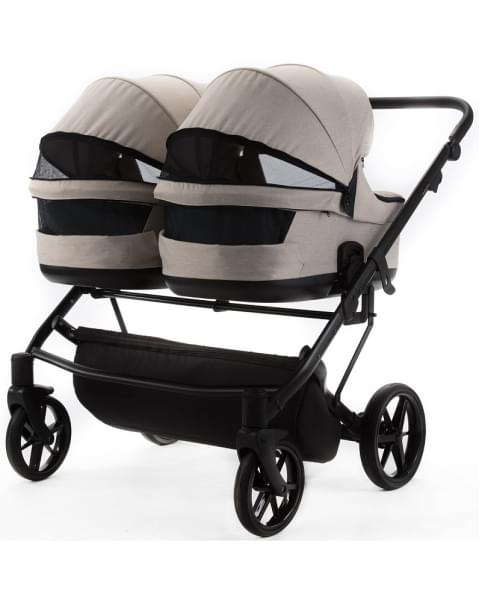 Детская коляска Adamex Leo Duo 2 в 1 TK20 (СВЕТЛО-БЕЖЕВЫЙ)