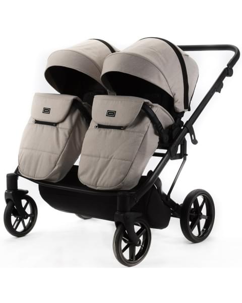 Детская коляска Adamex Leo Duo 2 в 1 TK20 (СВЕТЛО-БЕЖЕВЫЙ)