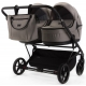 Детская коляска для двойни Adamex Leo Duo 3 в 1 TK72 (БЕЖЕВЫЙ)