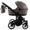 Детская коляска для двойни Adamex Leo Duo 3 в 1 TK72 (БЕЖЕВЫЙ)