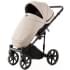 Детская коляска Adamex Locco Light Deluxe 2 в 1 LL-SA07 (СВ.БЕЖЕВАЯ КОЖА)