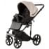 Детская коляска Adamex Locco Light Deluxe 2 в 1 LL-SA07 (СВ.БЕЖЕВАЯ КОЖА)
