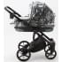 Детская коляска Adamex Marco 3 в 1 GA06 (Т. ЗЕЛ.ТК.+ Т. ЗЕЛ. КОЖ. ОТДЕЛКА)