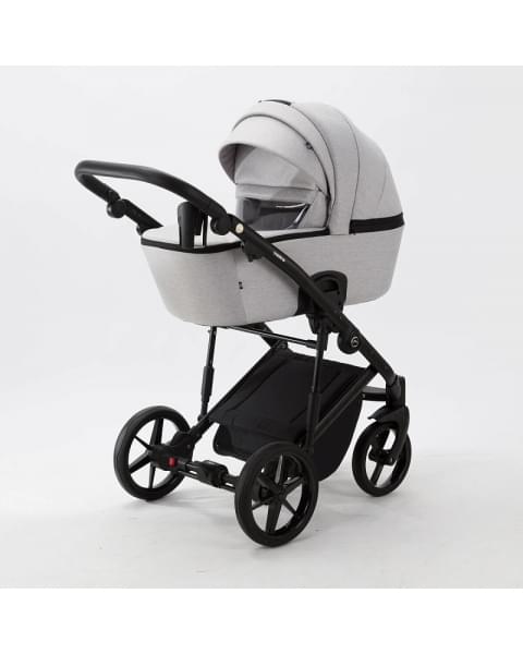 Детская коляска Adamex Mobi 2 в 1 M-TK01 Светло-серый