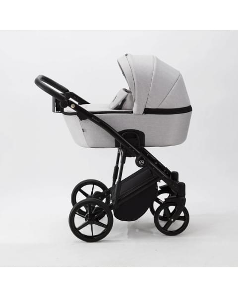 Детская коляска Adamex Mobi 2 в 1 M-TK01 Светло-серый