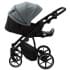 Детская коляска Adamex Mobi 2 в 1 M-TK54 (СЕРЫЙ)