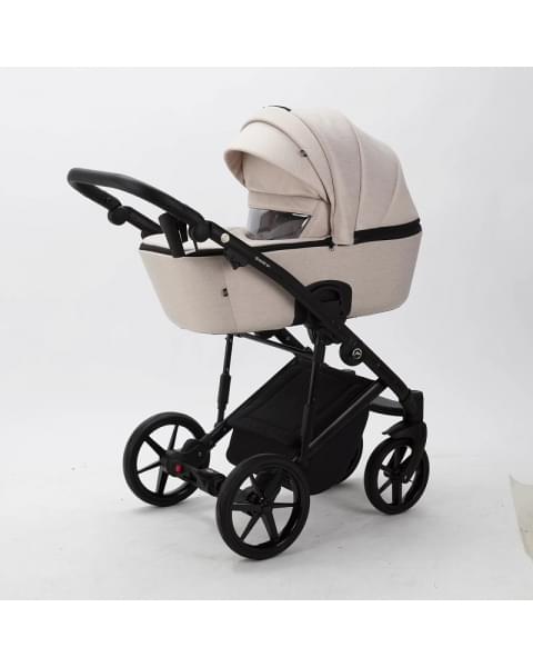 Детская коляска Adamex Mobi 3 в 1 M-TK20 Светло-бежевый
