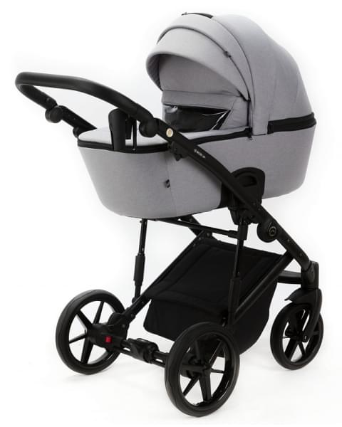Детская коляска Adamex Mobi 3 в 1 M-TK56 (СВЕТЛО-СЕРЫЙ)
