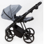 Детская коляска Adamex Quantum 2 в 1 Q-TK19 (Т.СЕРЫЙ)