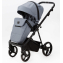 Детская коляска Adamex Quantum 2 в 1 Q-TK19 (Т.СЕРЫЙ)
