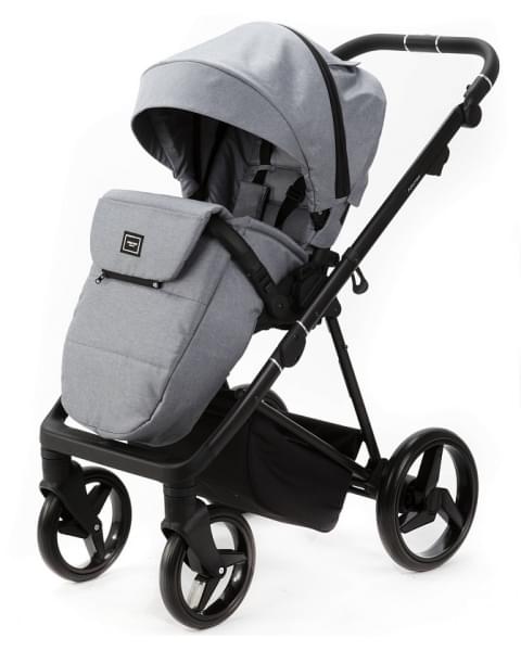 Детская коляска Adamex Quantum 2 в 1 Q-TK60 TIP (СЕРЫЙ)