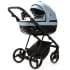 Детская коляска Adamex Quantum 3 в 1 Q-TK101 (СЕРО-ГОЛУБОЙ)