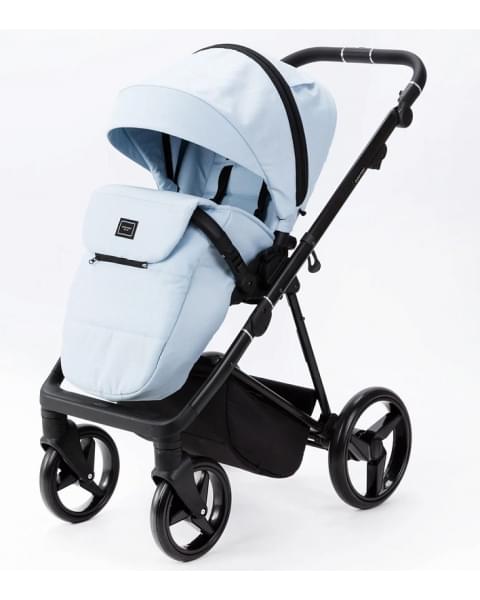 Детская коляска Adamex Quantum 3 в 1 Q-TK25 (ГОЛУБОЙ)