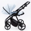 Детская коляска Adamex Quantum 3 в 1 Q-TK25 (ГОЛУБОЙ)