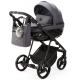 Детская коляска Adamex Quantum 3 в 1 Q-TK66 (Т.СЕРЫЙ)