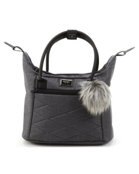 Детская коляска Adamex Quantum 3 в 1 Q-TK66 (Т.СЕРЫЙ)