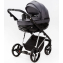 Детская коляска Adamex Quantum Special Edition 2 в 1 Q-TK681 (СЕРЫЙ+ХРОМ РАМА)