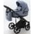 Детская коляска Adamex Zico 2 в 1 Z-TK02 ГОЛУБ.ДЖ.ТК