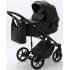 Детская коляска Adamex Zico Deluxe 3 в 1 Z-SA02 ЧЁРН.КОЖА