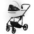 Детская коляска Adamex Zico Deluxe New 3 в 1 ZN-SA01 (БЕЛАЯ КОЖА)