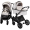 Детская коляска AmaroBaby Motus Premium Ecco 2 в 1 молочный