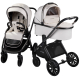 Детская коляска AmaroBaby Motus Premium Ecco 2 в 1 молочный