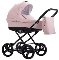 Детская коляска AroTeam Cocoline Prima 2 в 1 01 св.розовая кожа