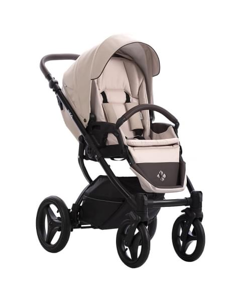 Детская коляска Bebetto Luca Pro 2 в 1 30 св.бежевая кожа