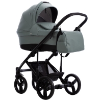 Детская коляска Bebetto Magnum Prima 2 в 1 07 шалфей кожа