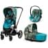 Детская коляска Cybex Priam IV Cloud Z i-Size 3 в 1 We The Best/Chrome Black