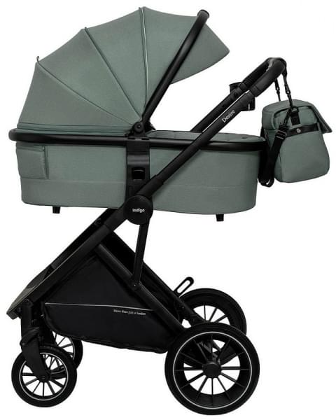 Детская коляска Indigo Desire 2 в 1 зеленый