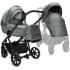 Детская коляска Noordi Fjordi V2 3 в 1 с автокреслом Terra Black 1462842 Fern