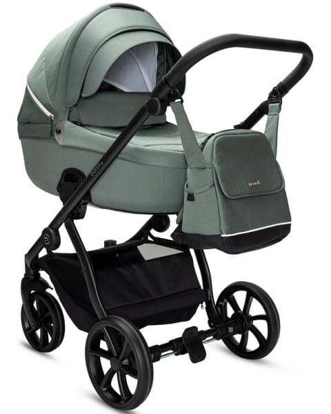 Детская коляска Noordi Fjordi V2 3 в 1 с автокреслом Terra Black 1462842 Fern
