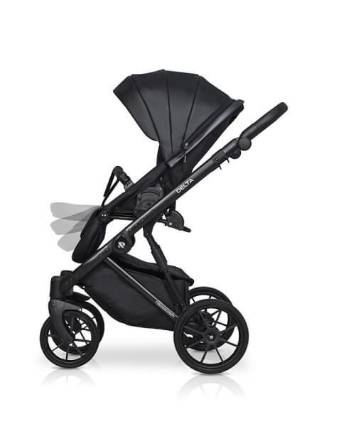 Детская коляска Riko Basic Delta Ecco 2 в 1 15 black