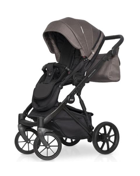Детская коляска Riko Basic Montana 2 в 1 01 коричневый