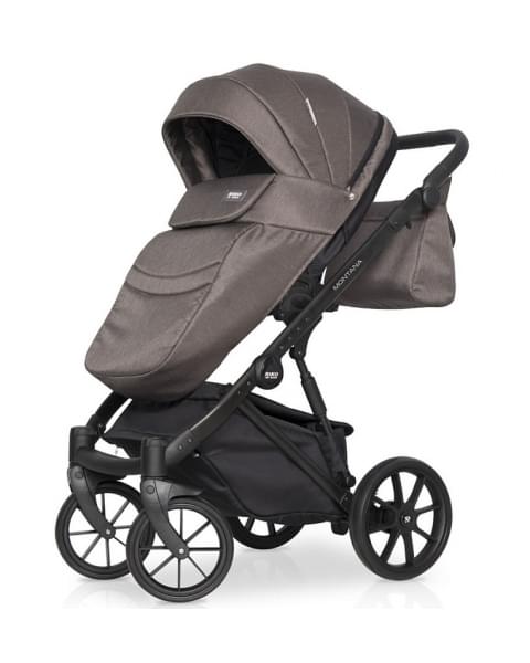 Детская коляска Riko Basic Montana 2 в 1 01 коричневый