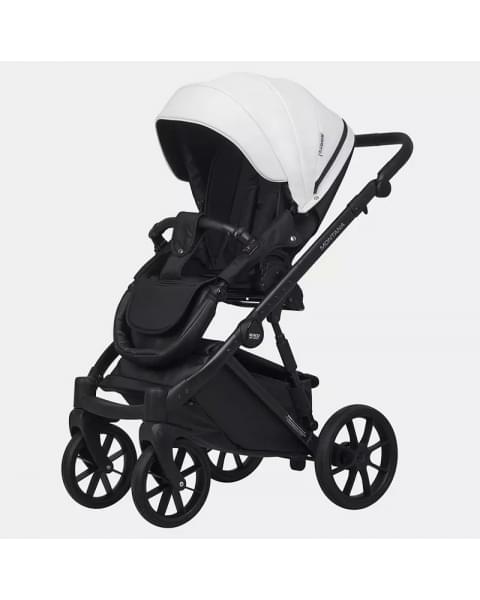 Детская коляска Riko Basic Montana Ecco 3 в 1 32 White-Light Silver