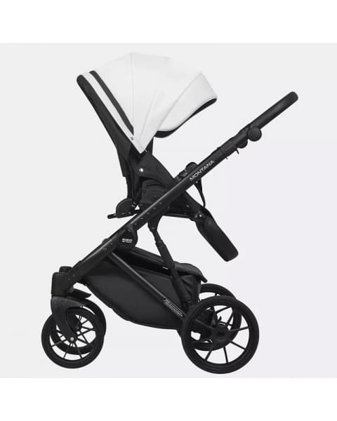 Детская коляска Riko Basic Montana Ecco 3 в 1 32 White-Light Silver
