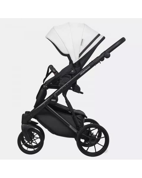 Детская коляска Riko Basic Montana Ecco 3 в 1 32 White-Light Silver