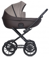 Детская коляска Riko Basic Pacco Classic 2 в 1 07 Mokka (кофейный темно-коричневый)