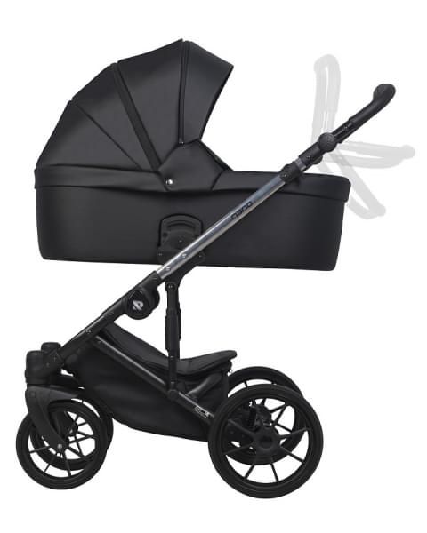 Детская коляска Riko Nano Thermo 2 в 1 01 Black (черный)