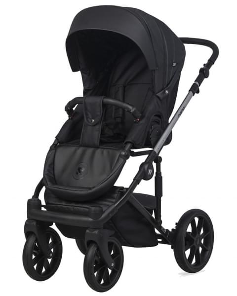 Детская коляска Riko Nano Thermo 2 в 1 01 Black (черный)